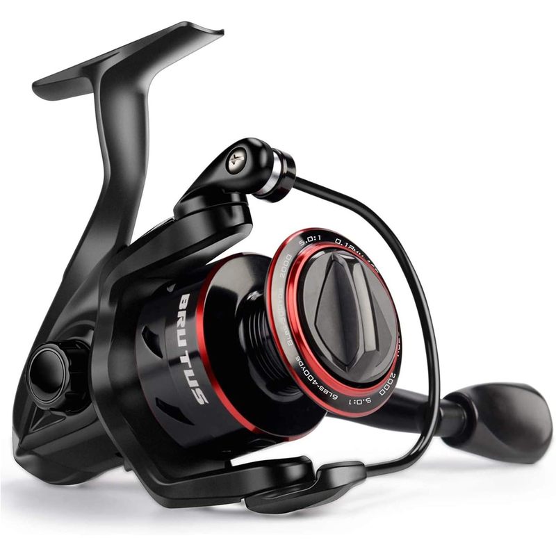Daiwa Reel Fuego - รอกสปินนิ่ง KastKing Brutus สำหรับน้ำจืด โครงกราไฟต์ แกนอลูมิเนียม